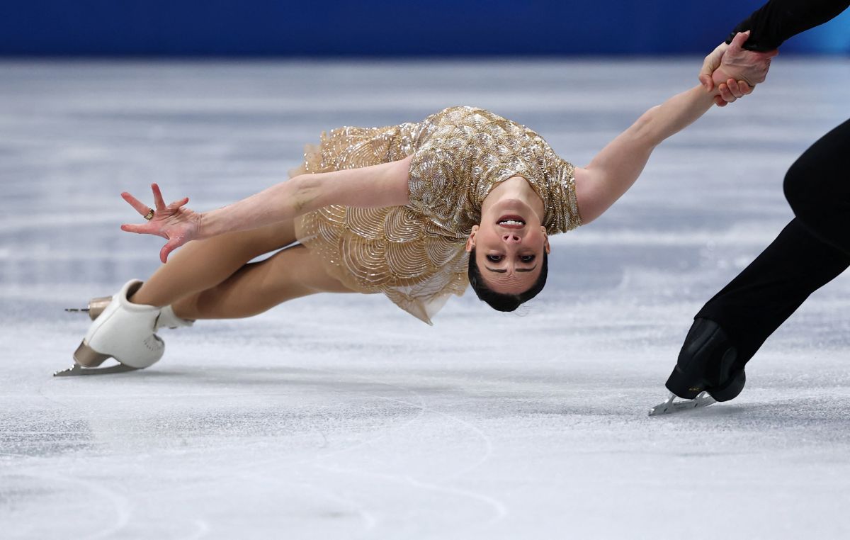 Дианна Стеллато-Дудек и Максим Дешам на Олимпийских играх 2026 года в Милане. Фото: Reuters