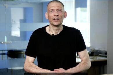 Сергей Тихановский зачитал обращение к ООН. Фото: скриншот видео заседания Совета ООН