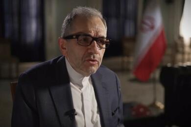 Замминистра иностранных дел Ирана Маджид Тахт-Раванчи. Скриншот видео Би-би-си
