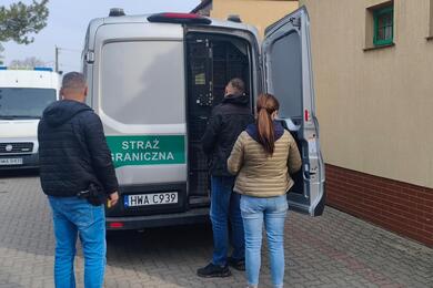 В Польше задержаны граждане Беларуси и Болгарии за организацию нелегальной миграции из Литвы. Фото: Пограничная служба Польши