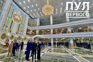 Участники совещания по работе банковского сектора. 9 сентября 2025 года, Минск. Фото: Пресс-служба Лукашенко