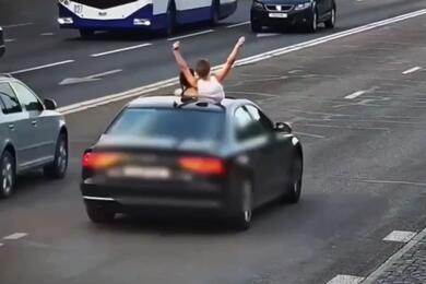 Где-то в Брестской области. Скриншот видео УВД Брестского облисполкома