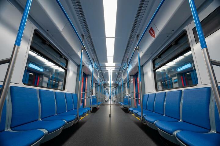 Метро Минска, вагоны «Минск-2024», 17 ноября 2025 года. Фото: «Трансмашхолдинг»