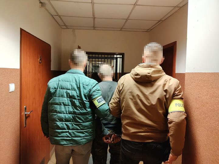 Задержание поляка за наркотики. Фото: Полиция Мазовецкого воеводства Польши