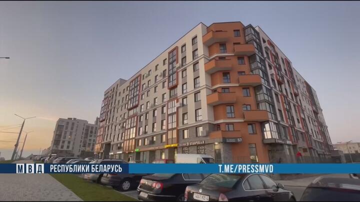Жилой комплекс, где, как утверждается, пара приобрела квартиру. Скриншот видео ОНТ