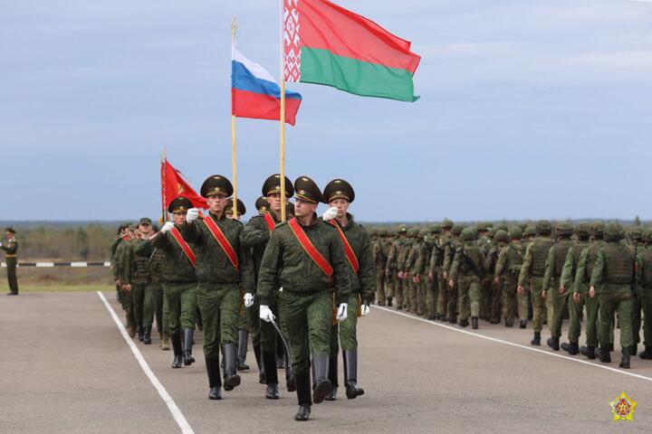 Беларусские и российские военные на учениях "Запад-2025". Беларусь, 15 сентября 2025 года. Фото: пресс-служба Министерства обороны